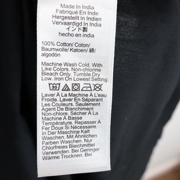 J.Crew Elena Midi Shirtdress Cotton Poplin Black Size 8 NWT - Picture 8 of 8